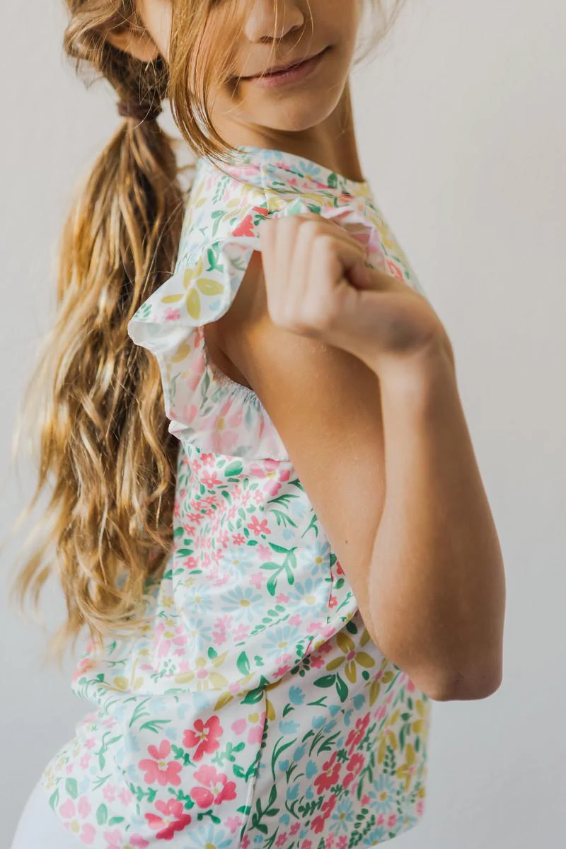 Daffodils S/S Ruffle Tee - Image 4