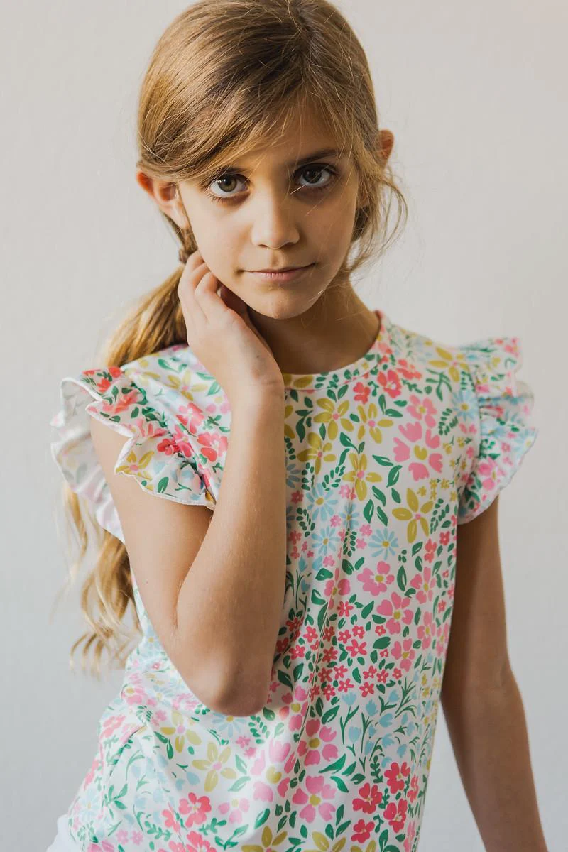 Daffodils S/S Ruffle Tee - Image 6
