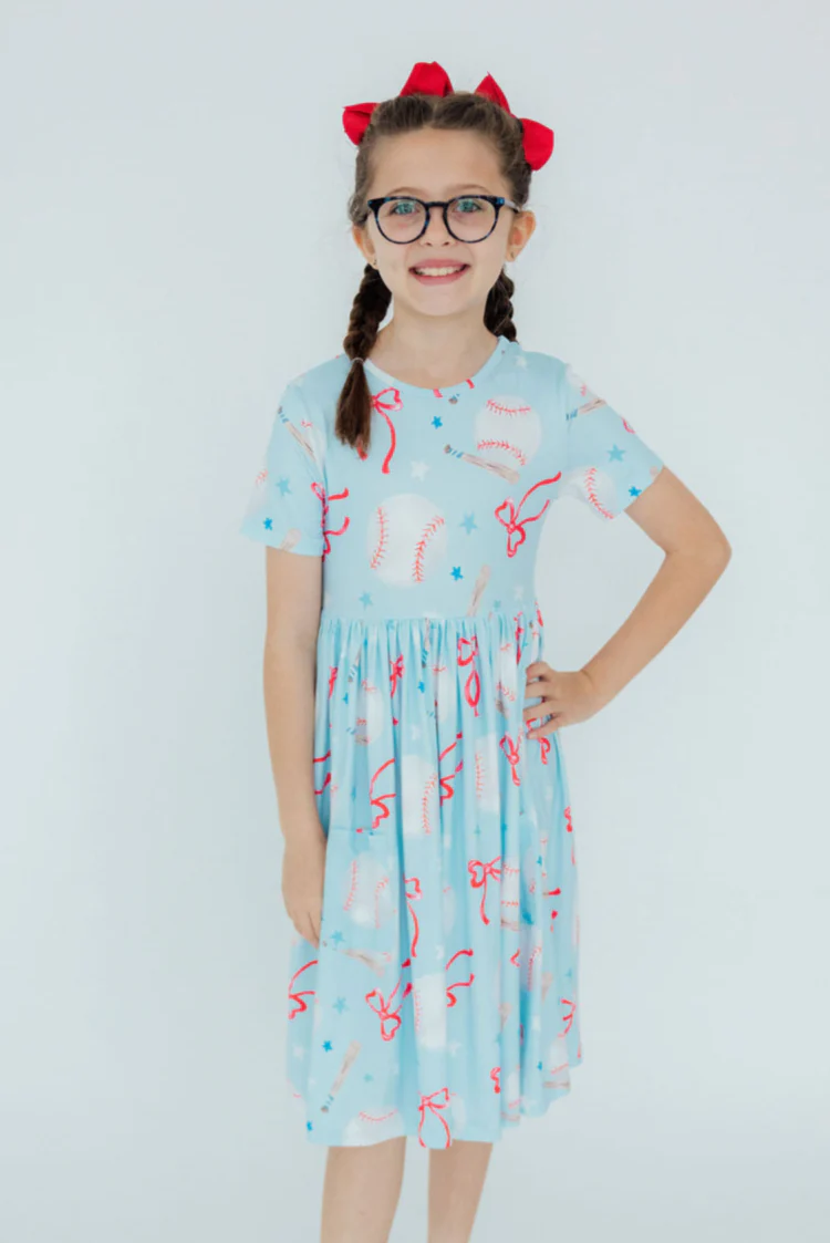 Grand Slam Glam S/S Pocket Twirl Dress - Image 3