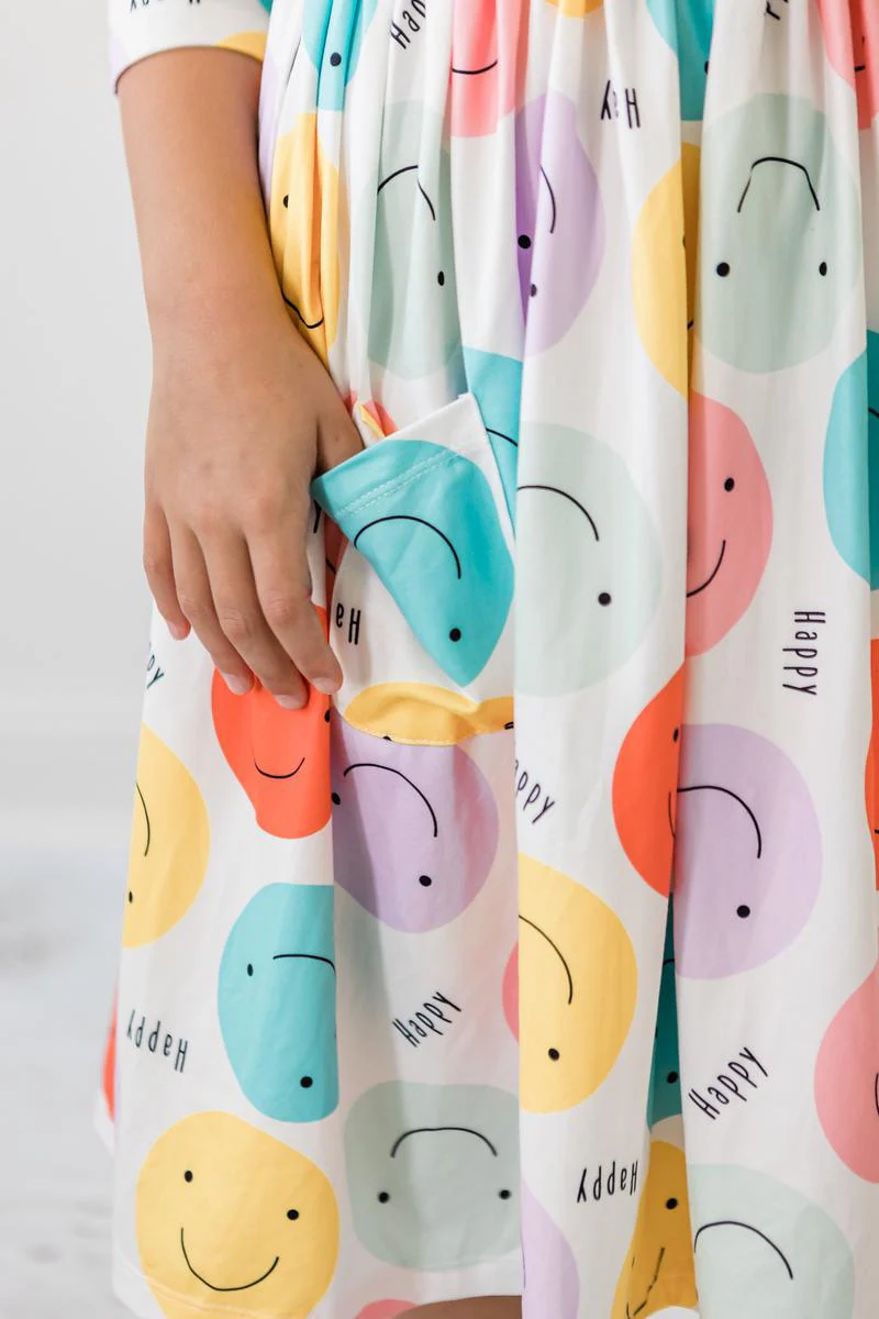 Happy Days 3/4 Pocket Twirl Dress - Image 5
