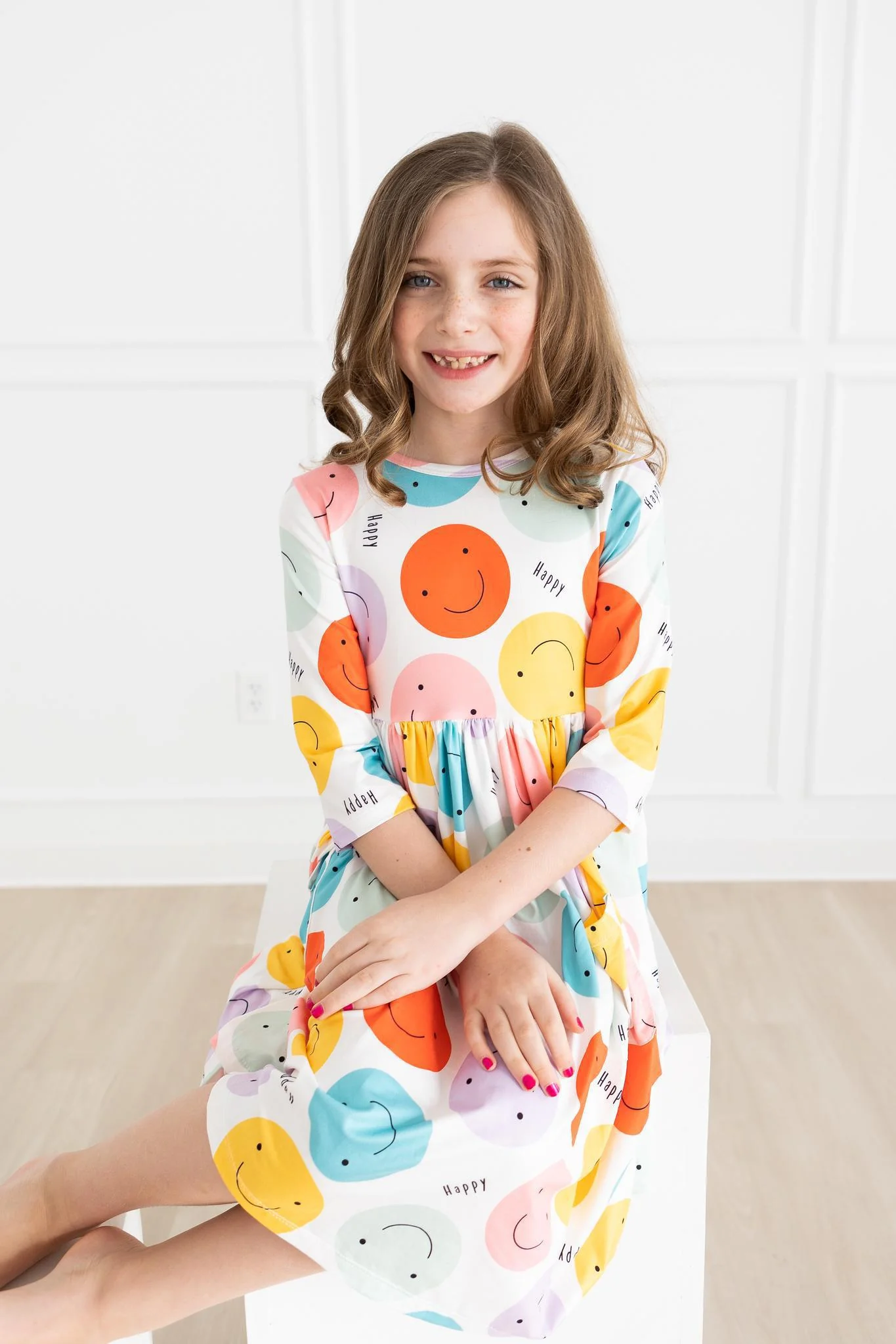 Happy Days 3/4 Pocket Twirl Dress - Image 7