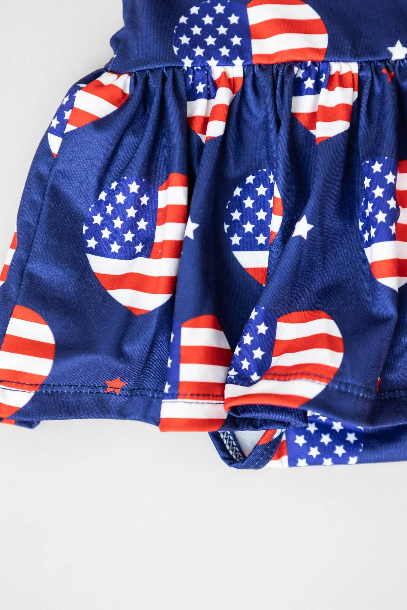 I Heart the USA S/S Twirl Bodysuit - Image 5