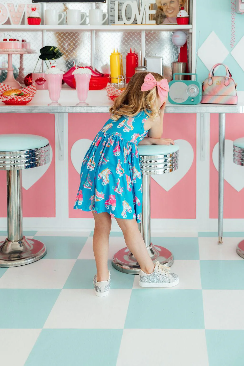Let the Good Times Roll Tank Twirl Dress - Image 5
