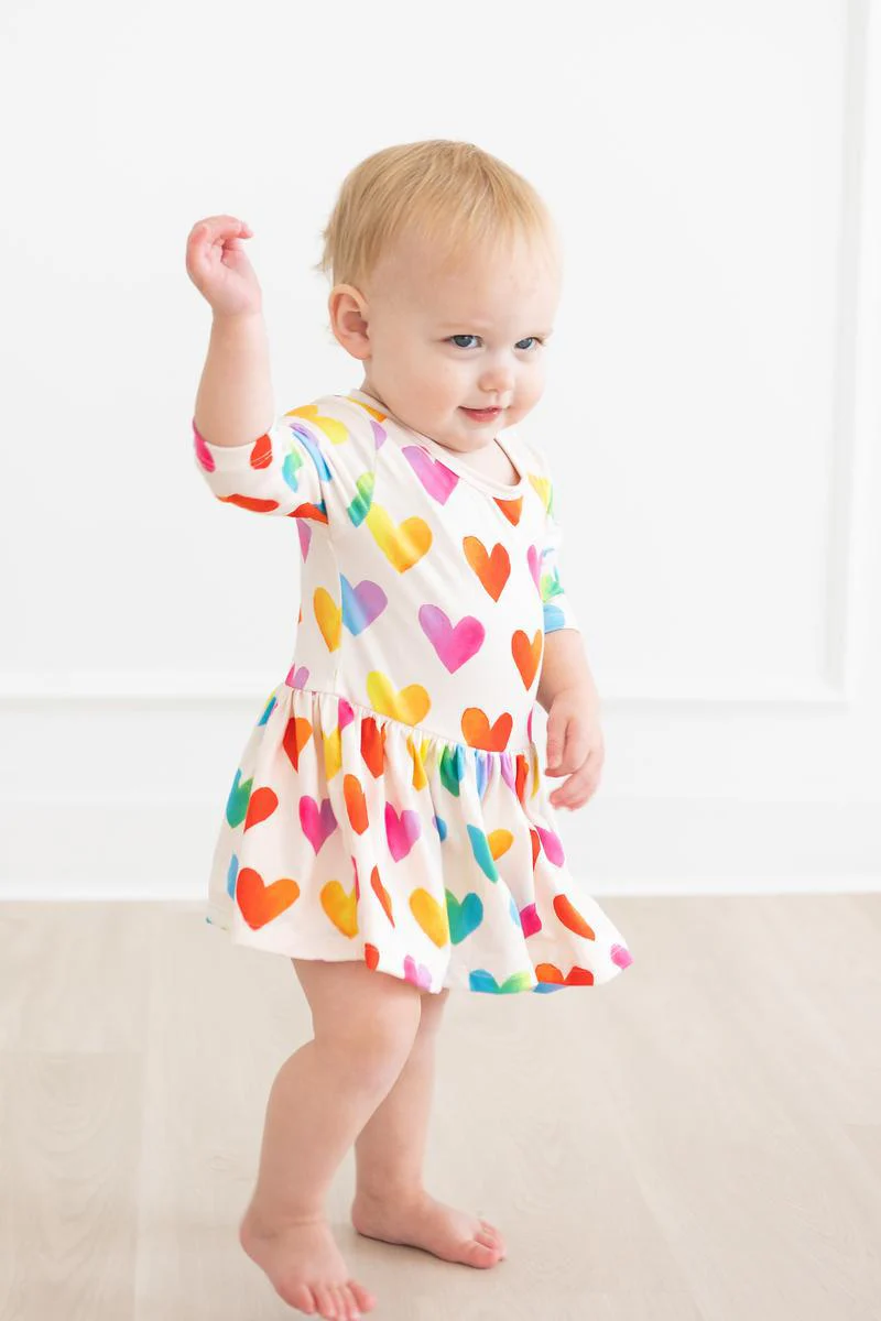 Lotta Love 3/4 Sleeve Twirl Bodysuit - Image 6