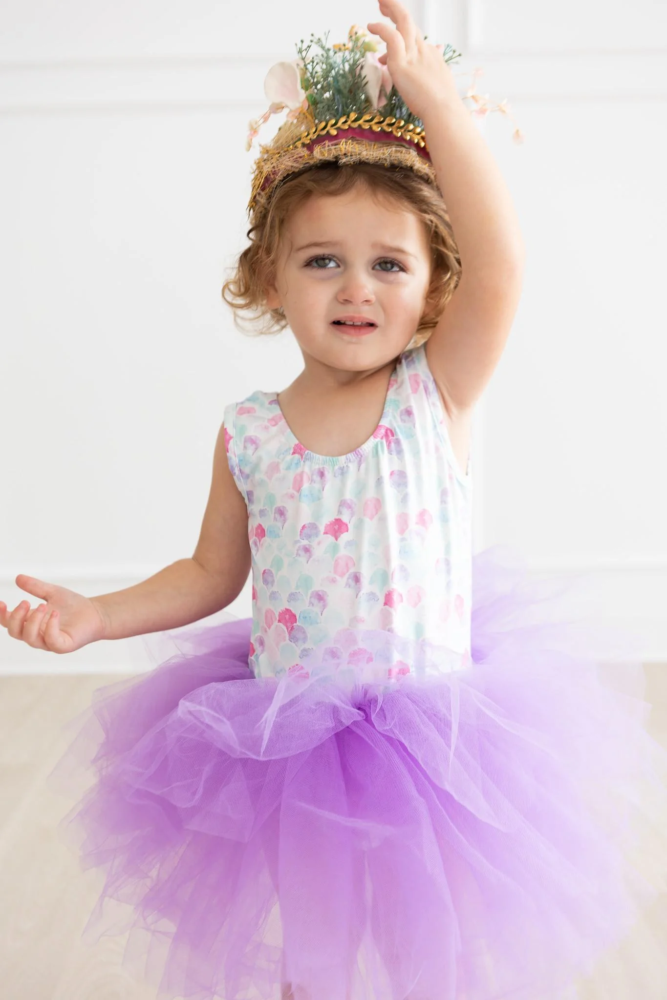 Mermaid Scales Tank Tutu Leotard - Image 3