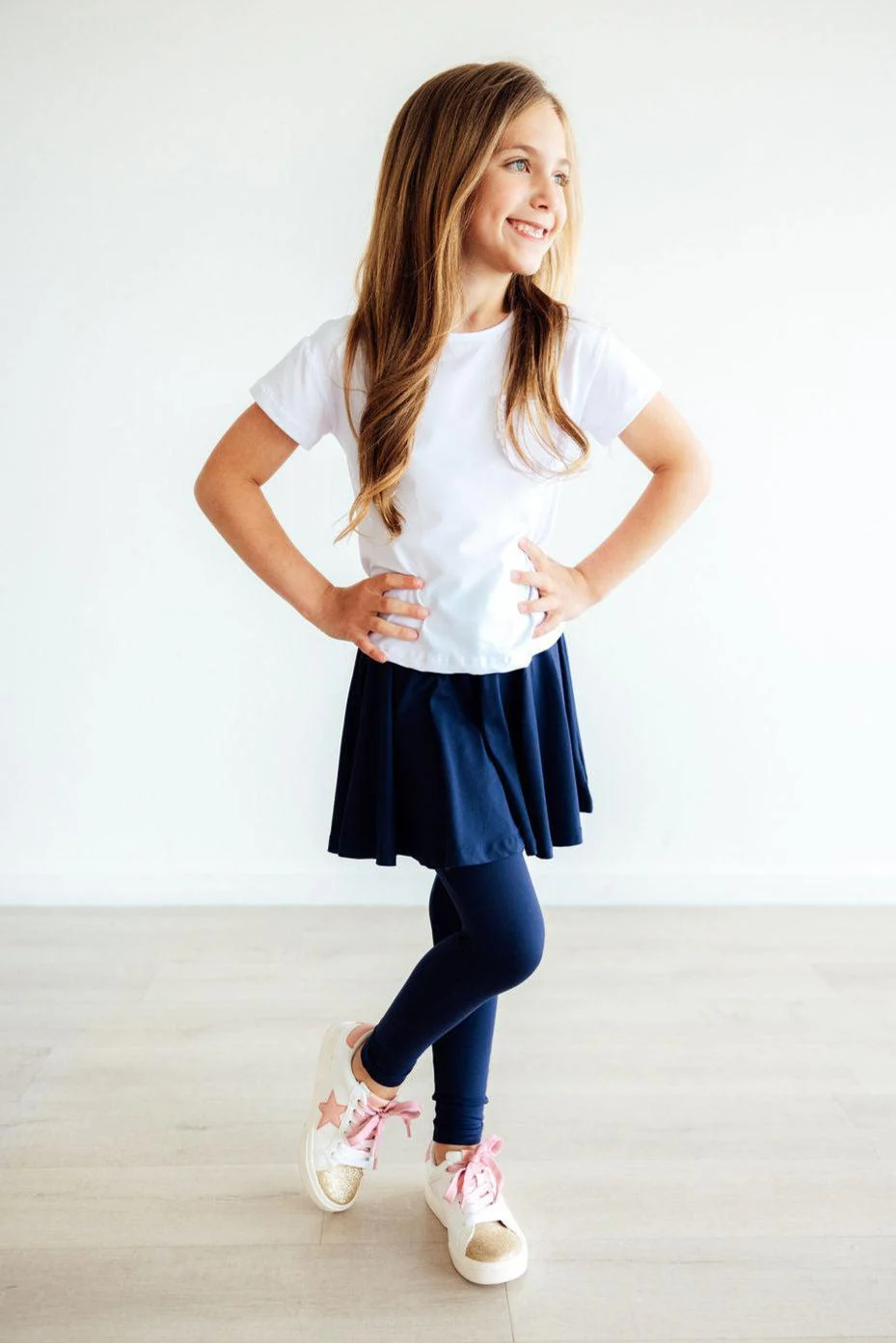 Navy Twirl Skegging - Image 4