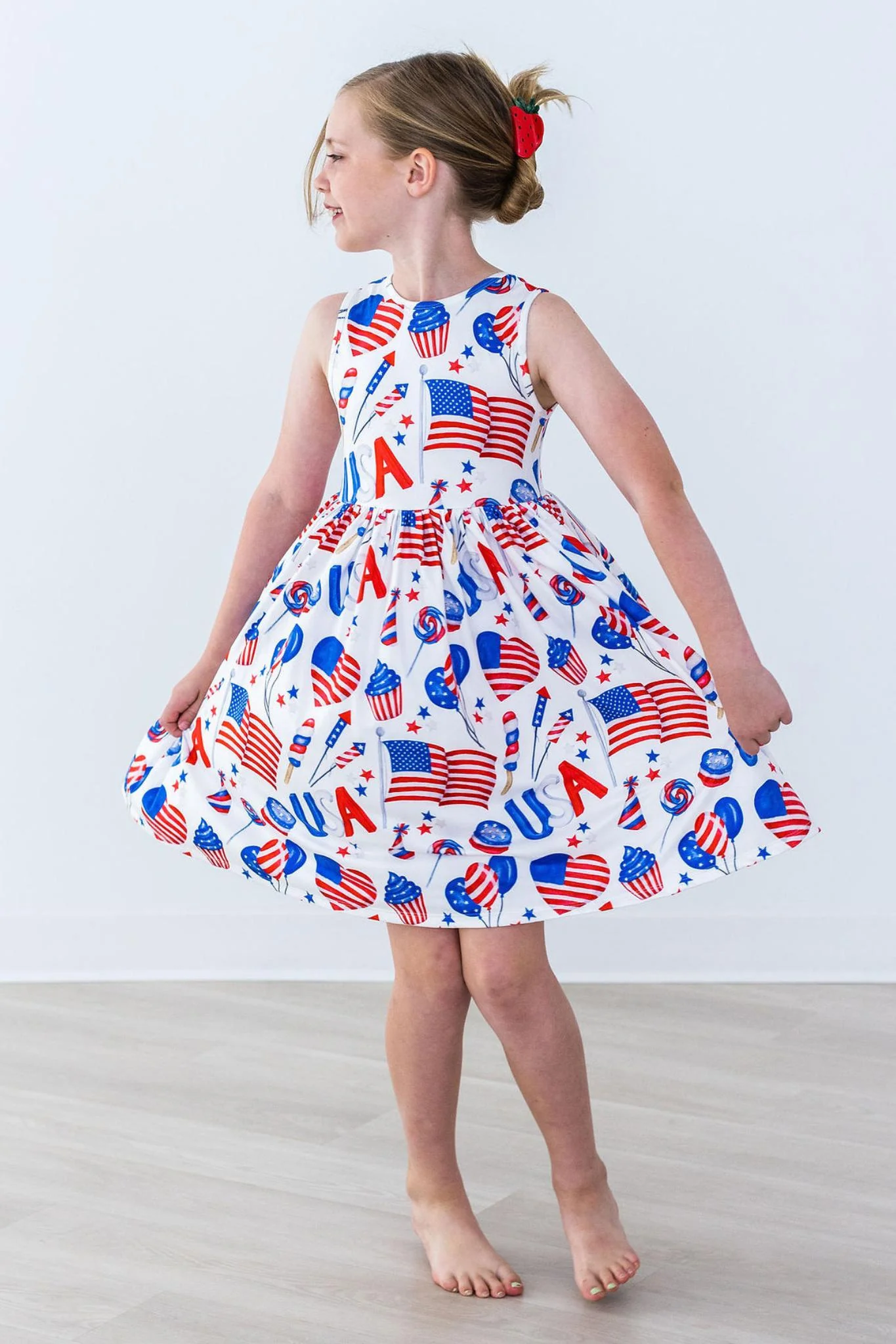 Party in the USA Tank Twirl Dress - Image 5