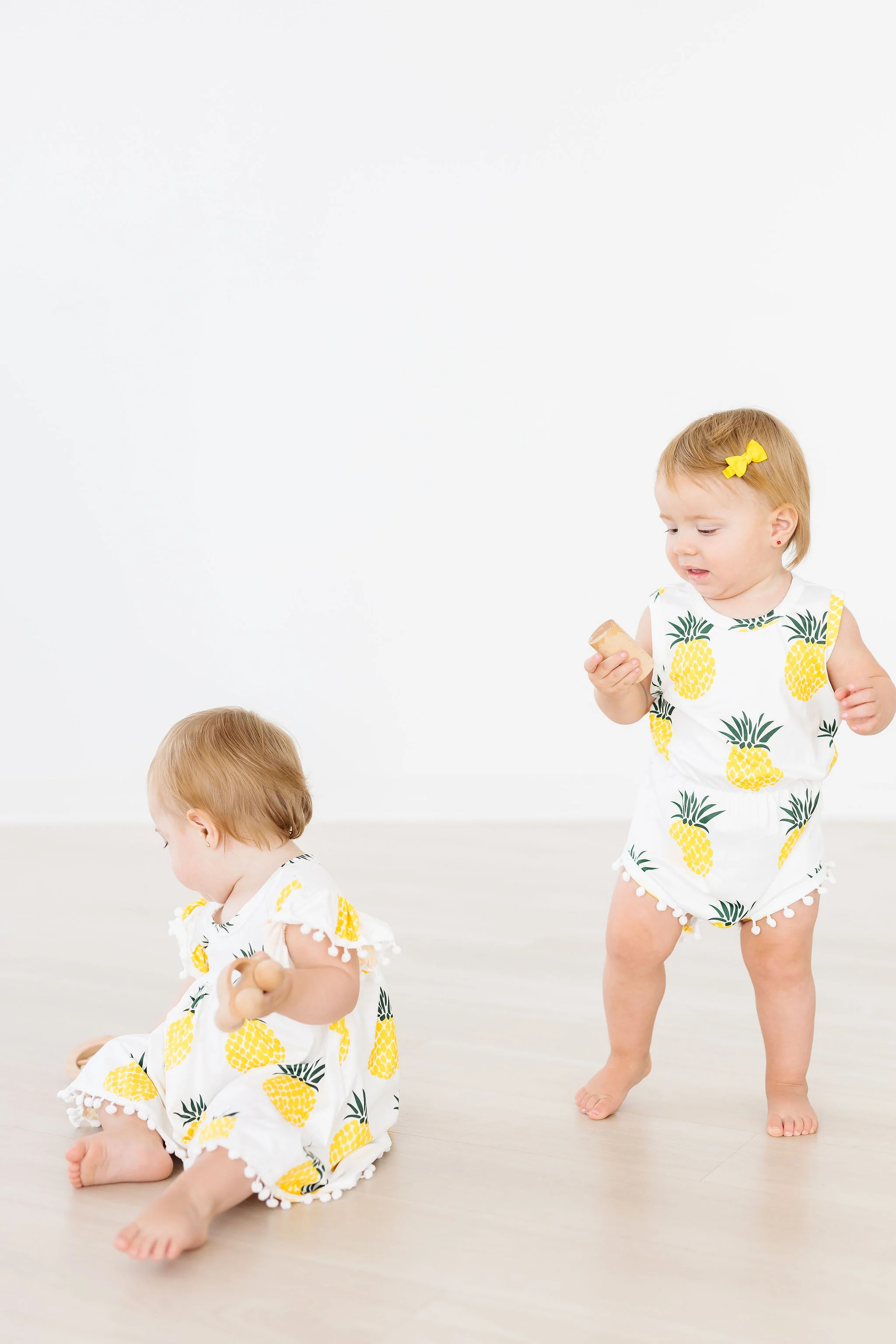 SALE Pineapple Pom Pom Dress - Image 3