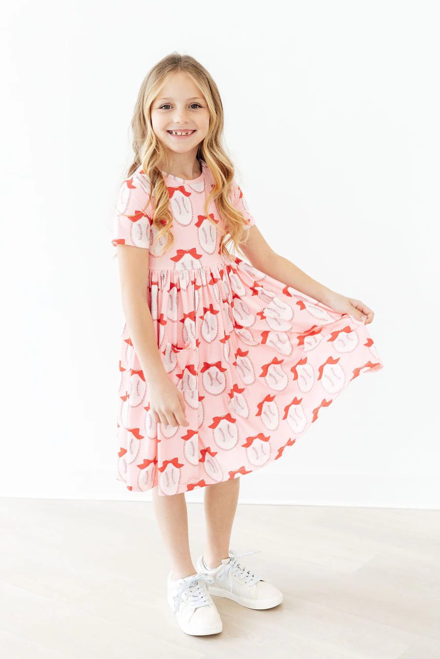 Pitcher Perfect S/S Pocket Twirl Dress - Image 4