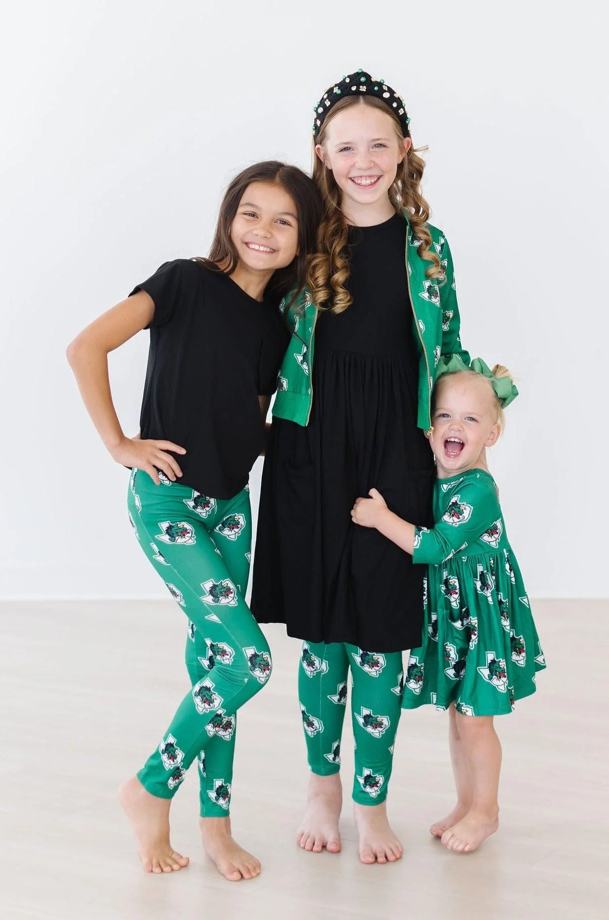 Southlake Carroll Dragons 3/4 Sleeve Pocket Twirl Dress - Image 3