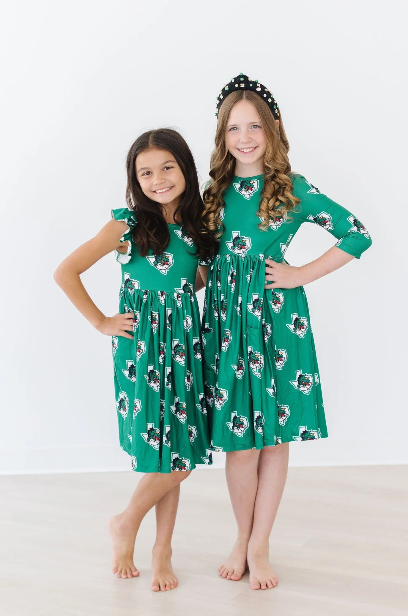 Southlake Carroll Dragons Flutter Twirl Dress - Image 5
