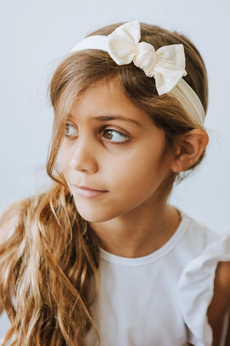 Sunny Daze Nylon Bow Headwrap - Image 3