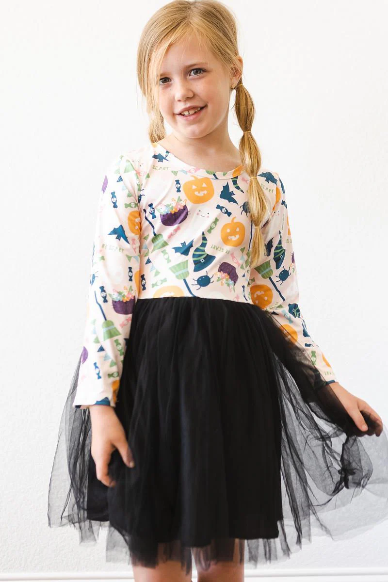 SALE Trick or Treat L/S Tutu Dress - Image 4