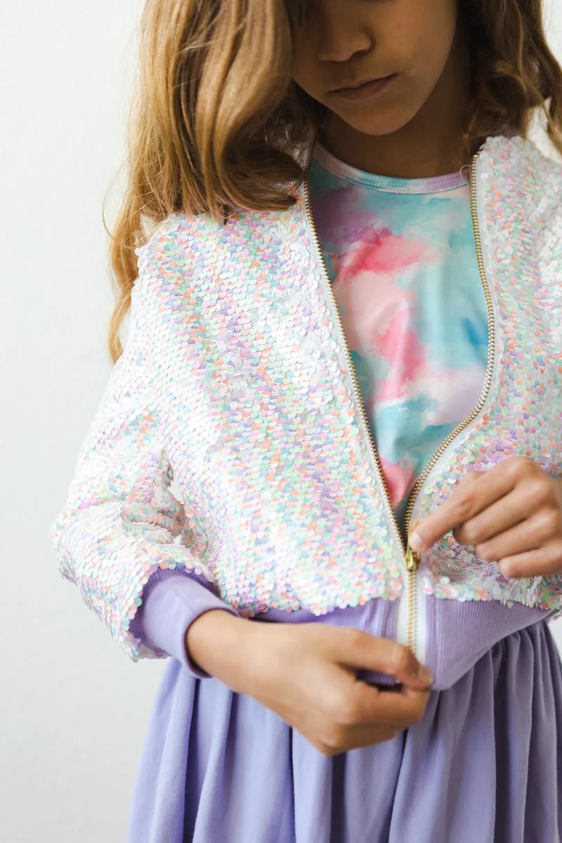 Unicorn Flip Sequin Jacket - Image 3
